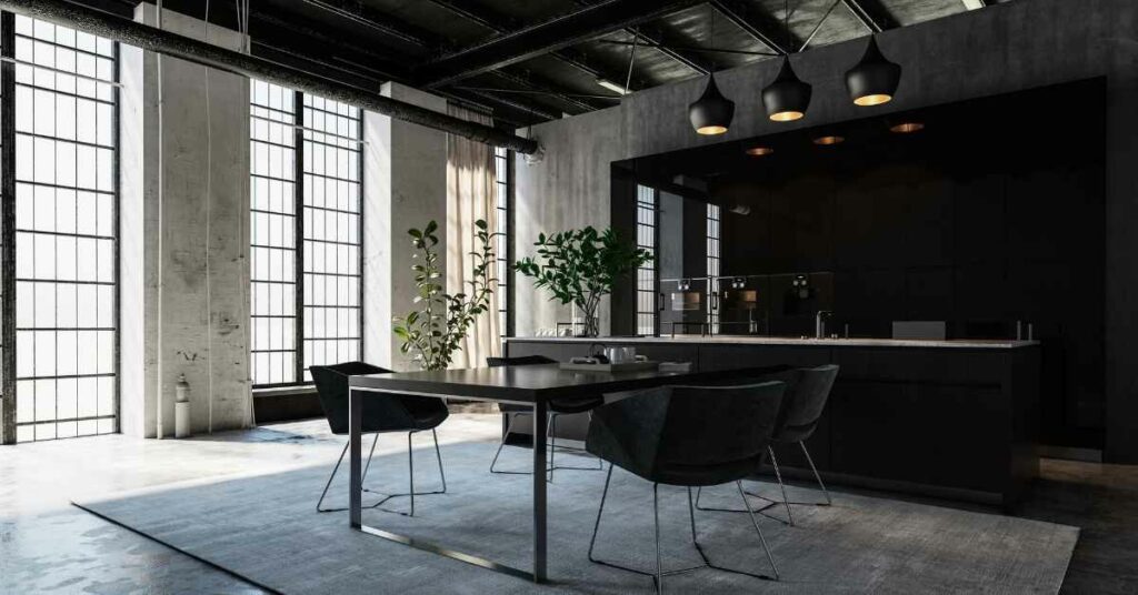 inspirasi desain rumah industrial minimalis 1 lantai KPS Steel distributor besi jakarta