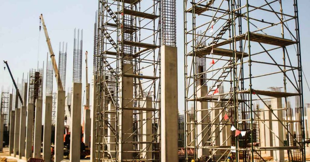 Struktur bangunan KPS Steel distributor besi jakarta