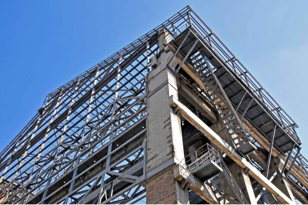 struktur baja bangunan industrial kps steel toko besi jakarta