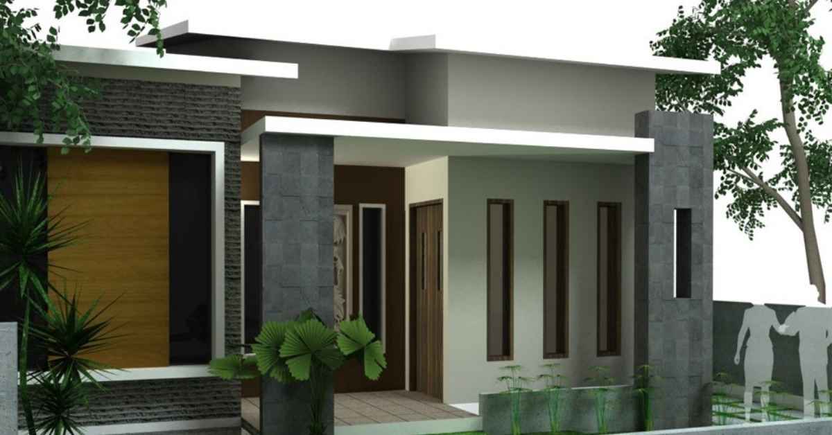 Model dak teras rumah minimalis modern 2021